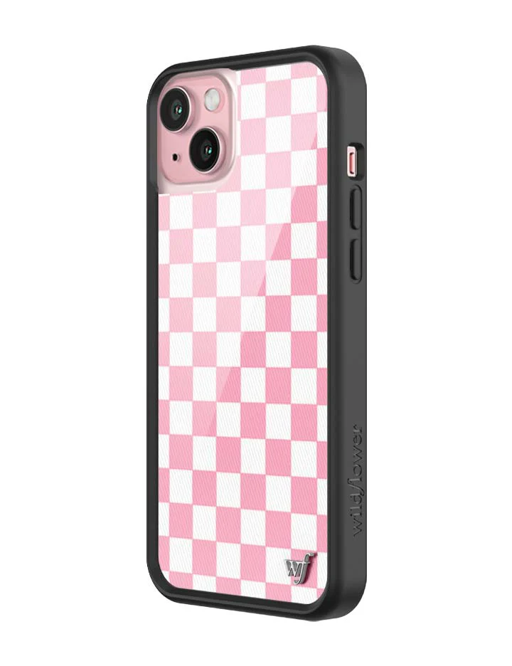 Checkers | Pink iPhone Case - Image 21