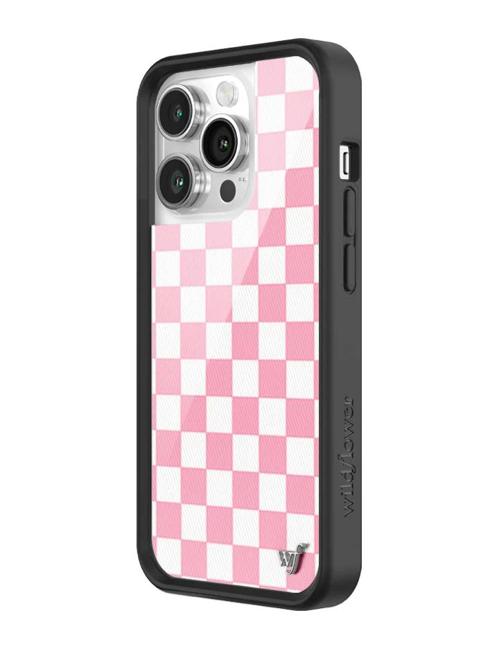 Checkers | Pink iPhone Case - Image 29