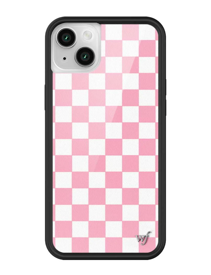 Checkers | Pink iPhone Case - Image 32
