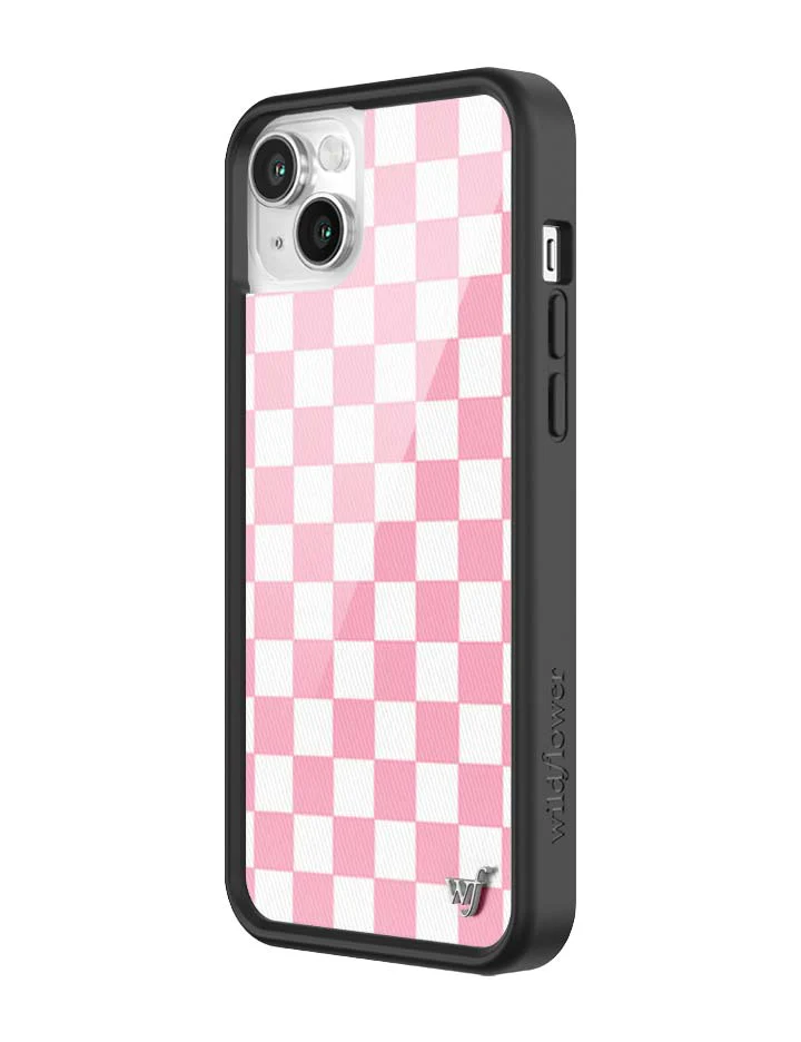 Checkers | Pink iPhone Case - Image 33