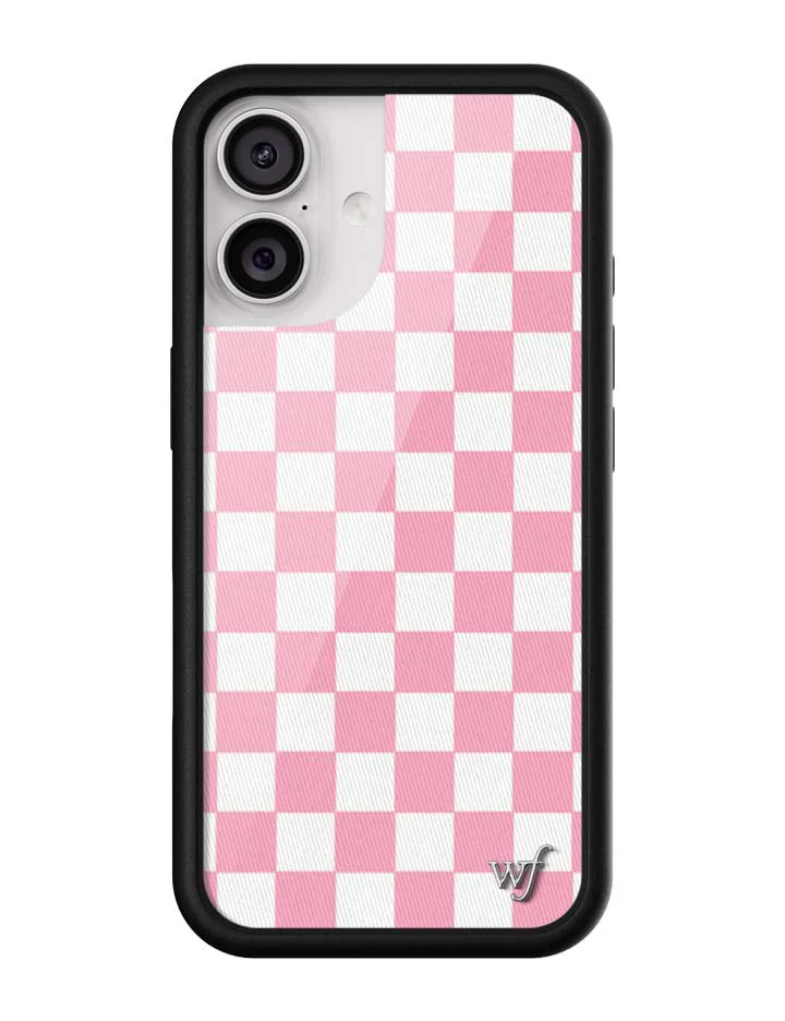 Checkers | Pink iPhone Case - Image 7