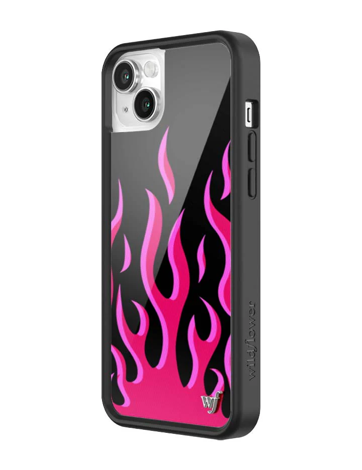 Flames | Black & Red iPhone Case - Image 31