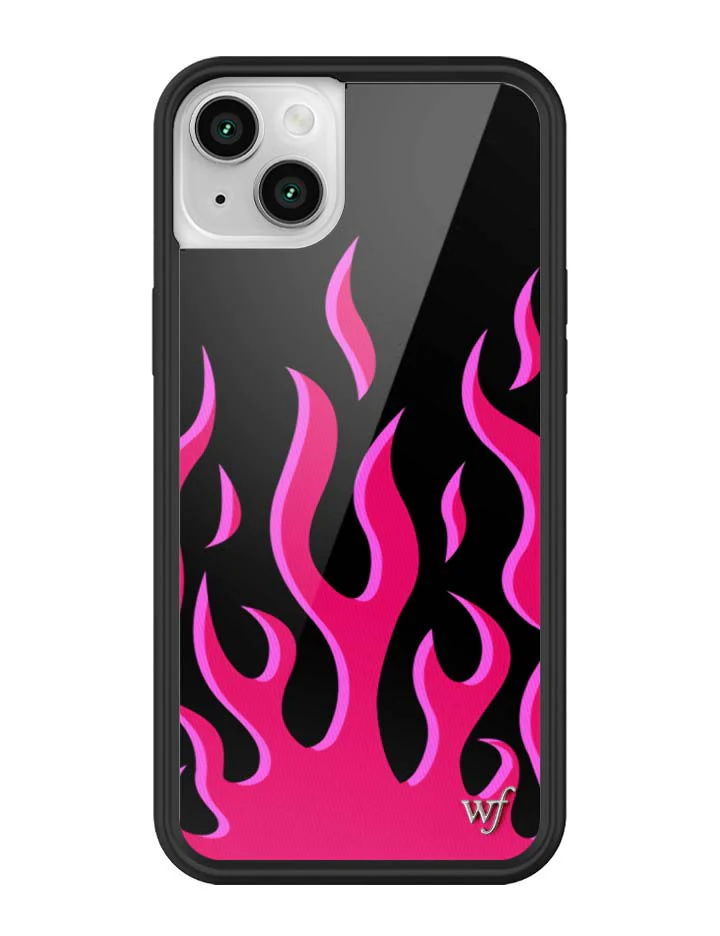 Flames | Black & Red iPhone Case - Image 32