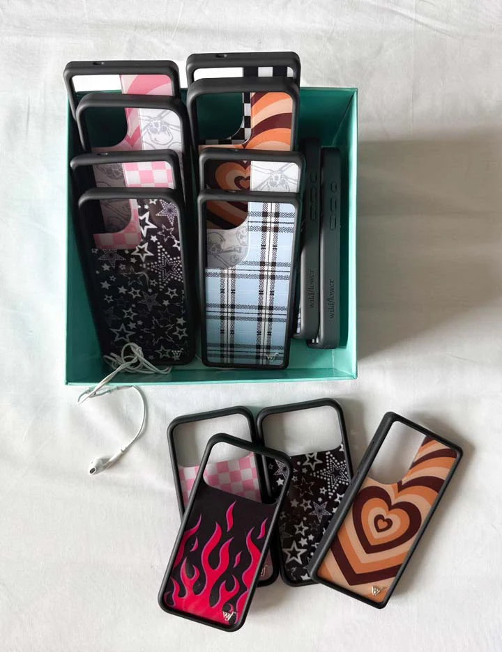 Flames | Black & Red iPhone Case - Image 38