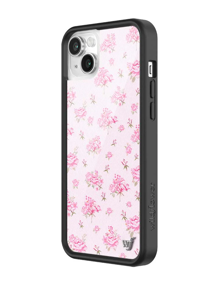 Forget Me Not Floral | Pink iPhone Case - Image 31