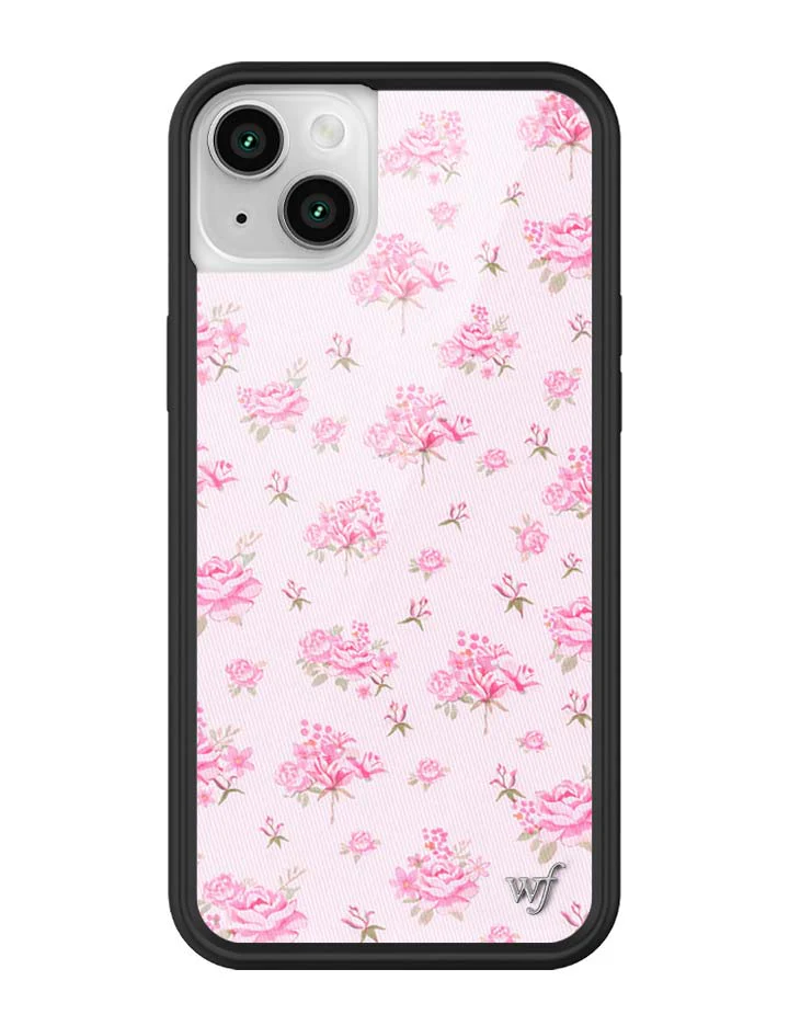 Forget Me Not Floral | Pink iPhone Case - Image 32
