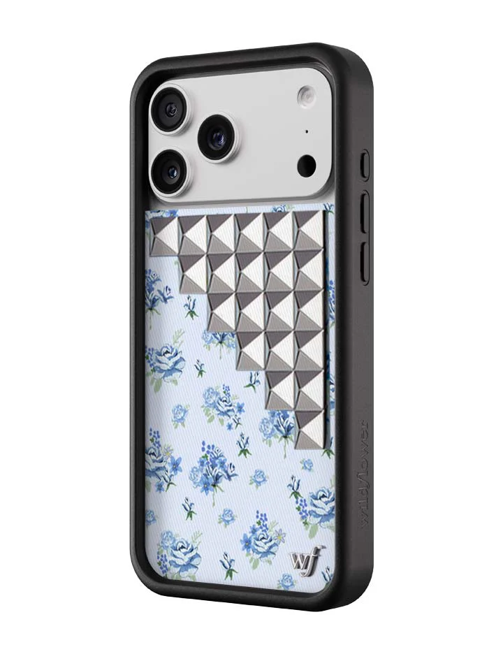 Forget Me Not Floral Stud iPhone Case - Image 2