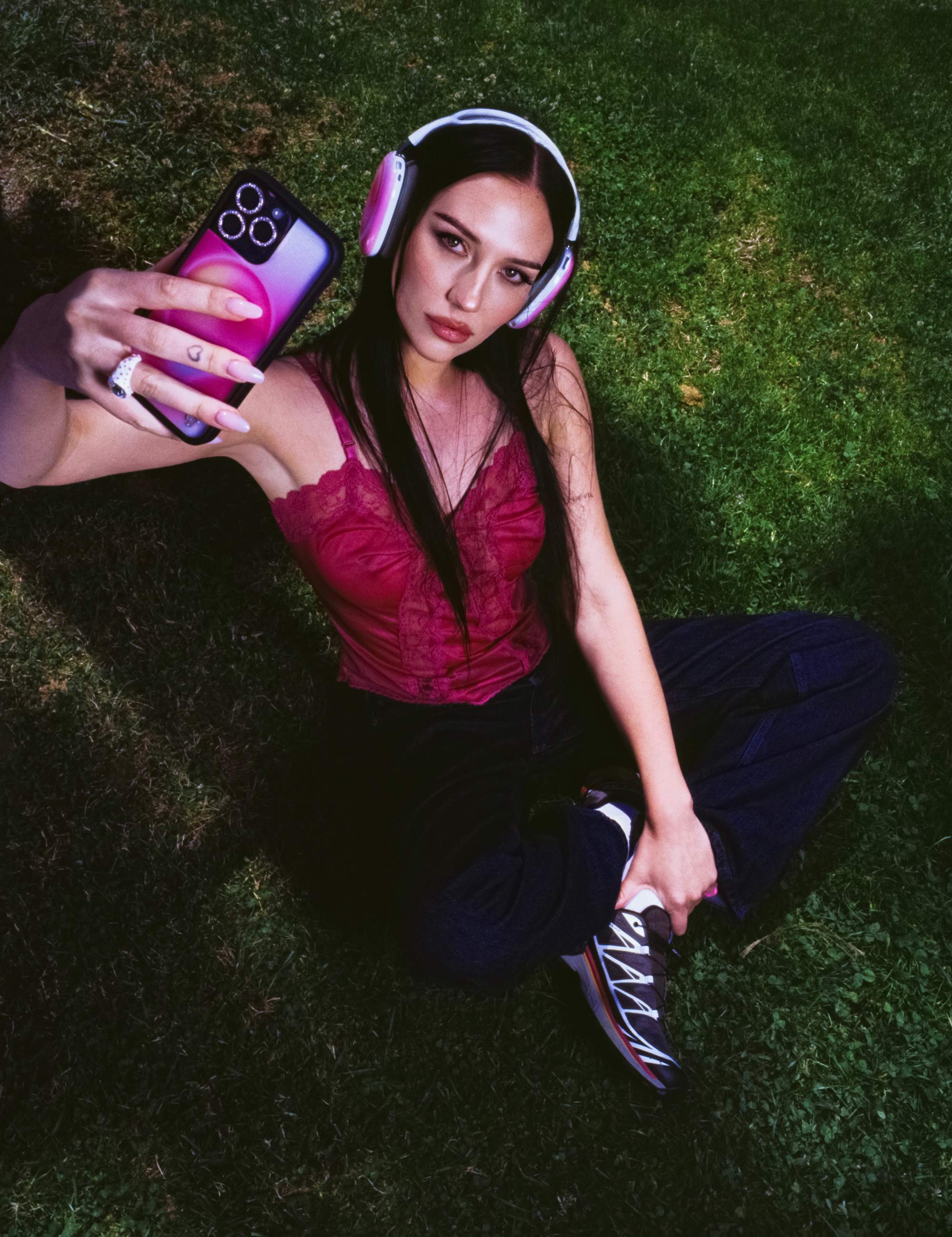 Hot Pink Aura iPhone Case - Image 25
