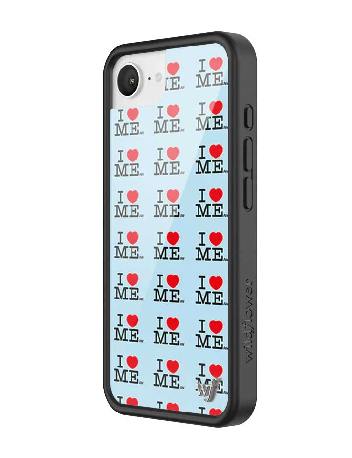 I Heart Me | Blue iPhone Case - Image 11