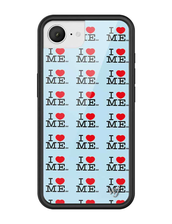 I Heart Me | Blue iPhone Case - Image 23