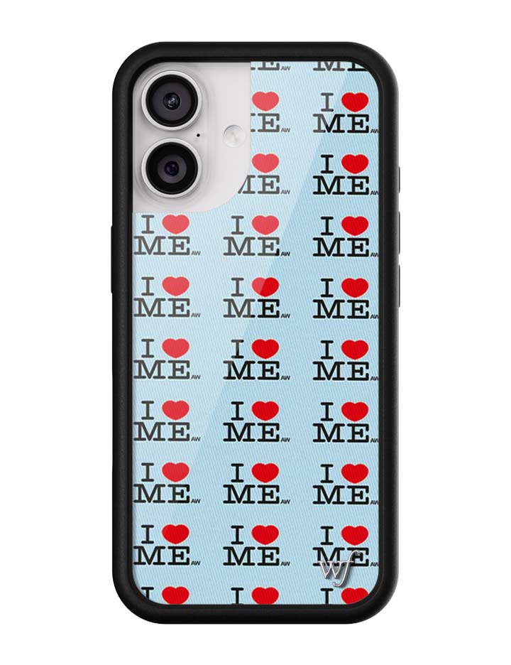 I Heart Me | Blue iPhone Case - Image 7
