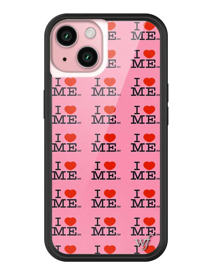 I Heart Me | Pink iPhone Case - Image 31