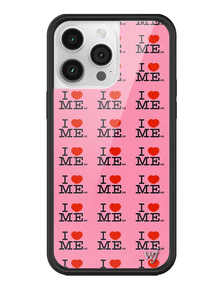 I Heart Me | Pink iPhone Case - Image 33