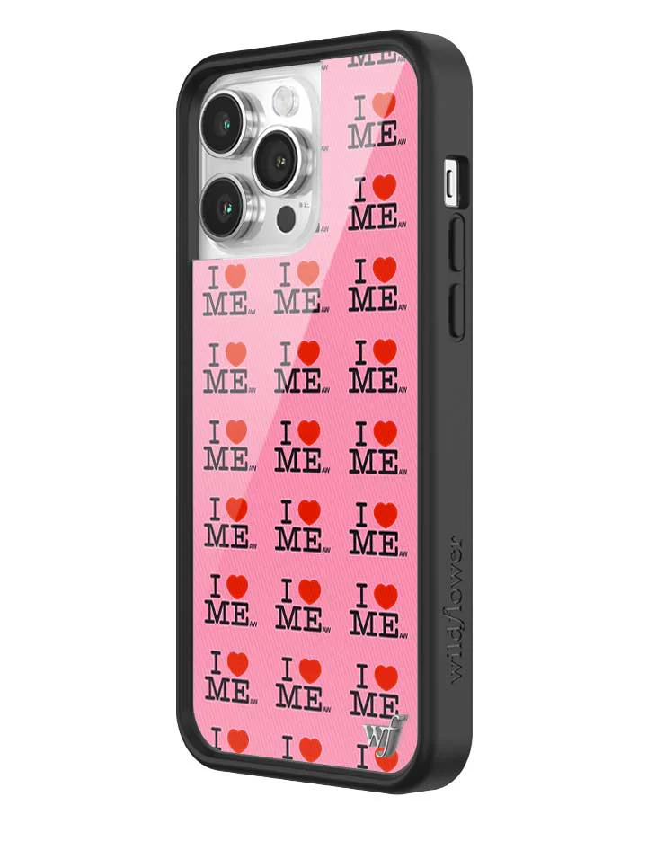 I Heart Me | Pink iPhone Case - Image 34