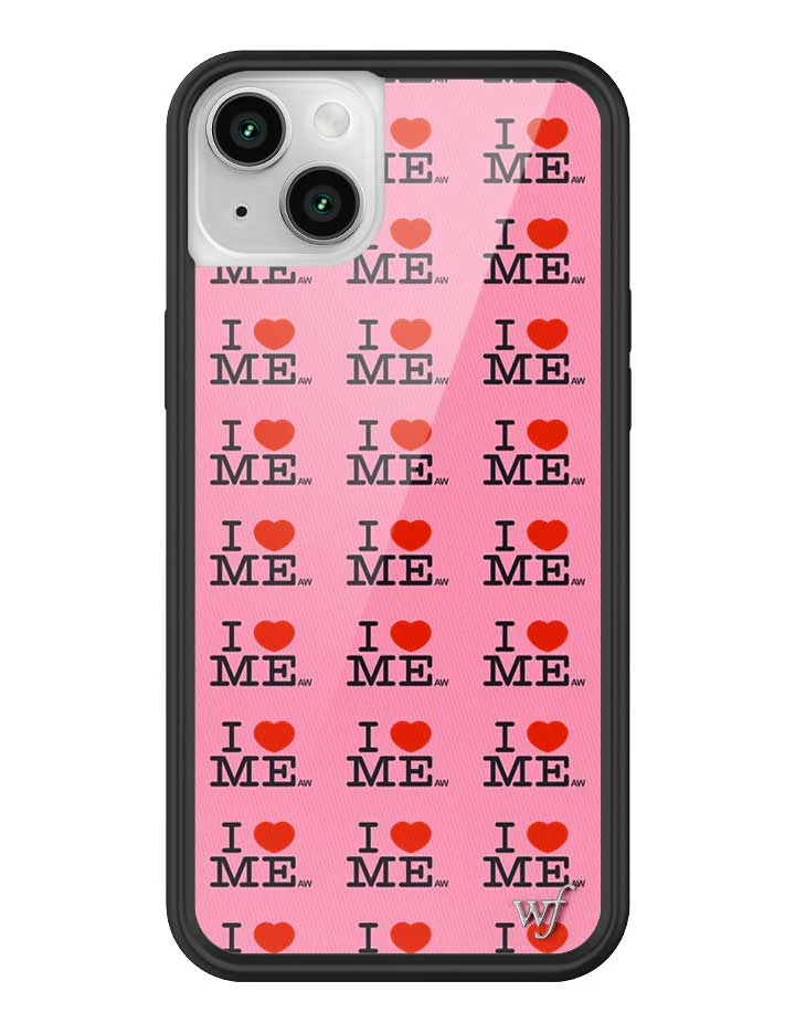 I Heart Me | Pink iPhone Case - Image 35