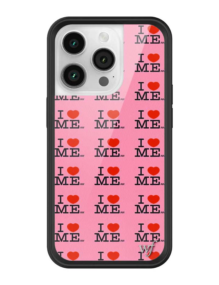 I Heart Me | Pink iPhone Case - Image 37
