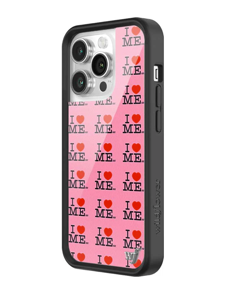 I Heart Me | Pink iPhone Case - Image 38
