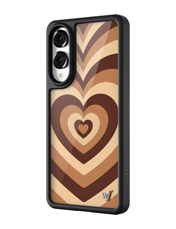 Latte Love | Mocha Samsung Galaxy Case - Image 4