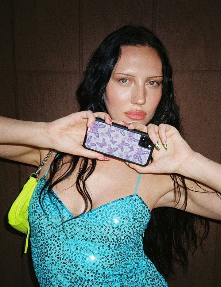 Butterfly | Lavender iPhone Case - Image 6