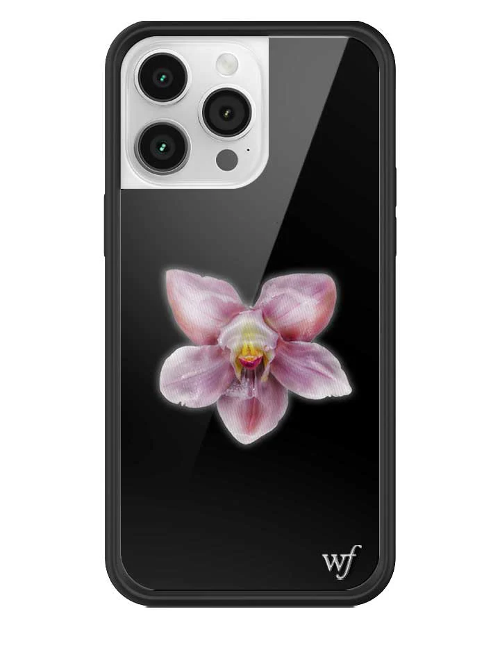 Orchid | Black iPhone Case - Image 33