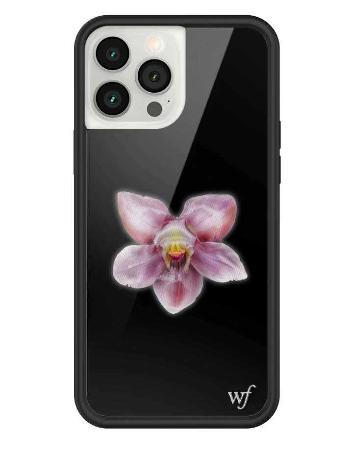 Orchid | Black iPhone Case - Image 41