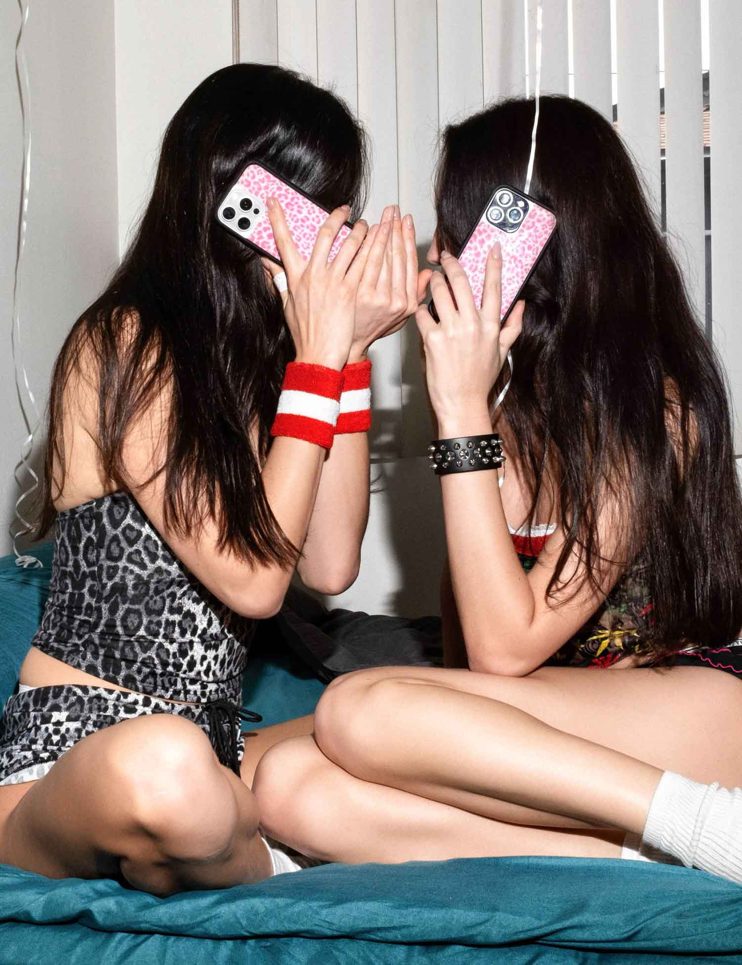 Meow | Pink iPhone Case - Image 32