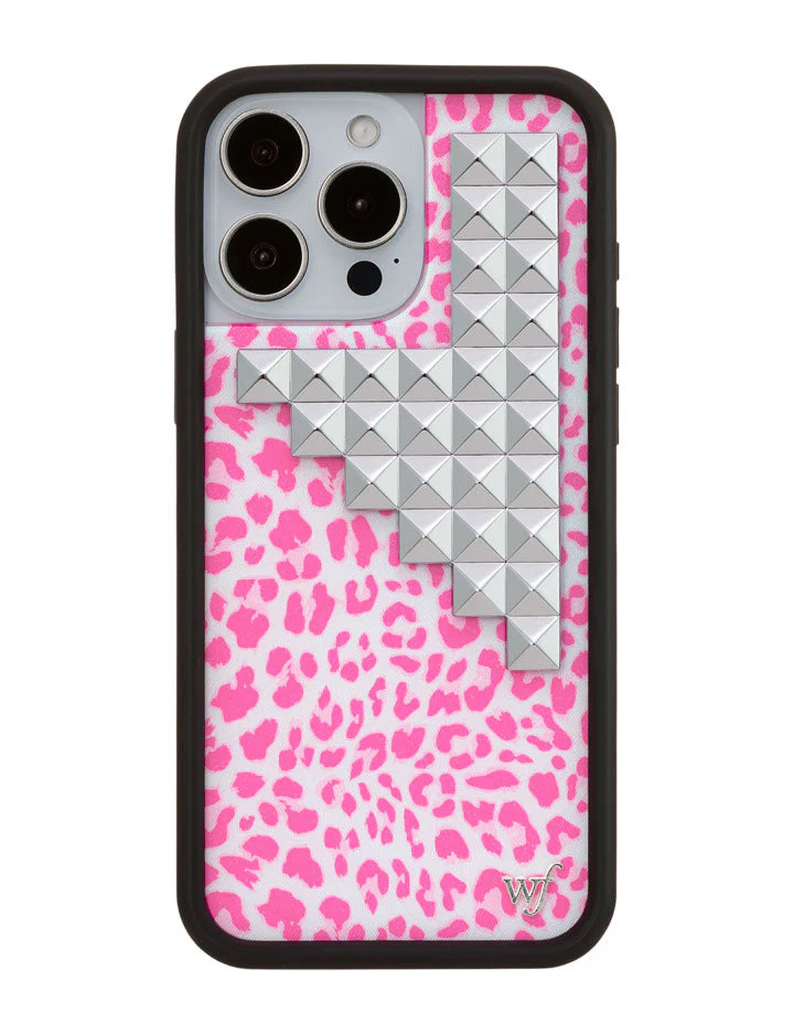 Pink Meow Stud iPhone Case - Image 13