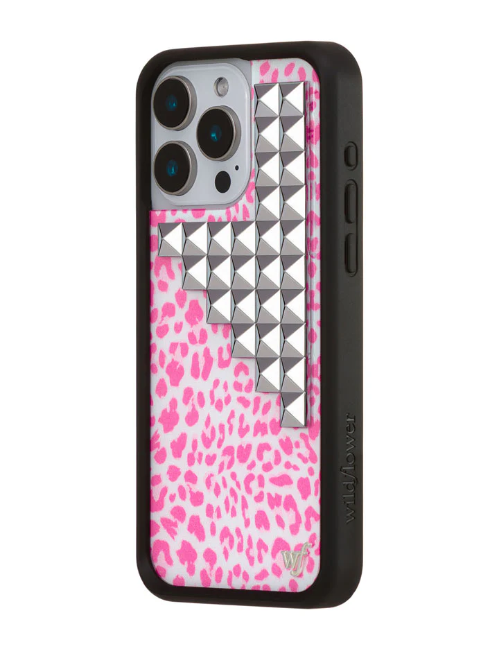 Pink Meow Stud iPhone Case - Image 20