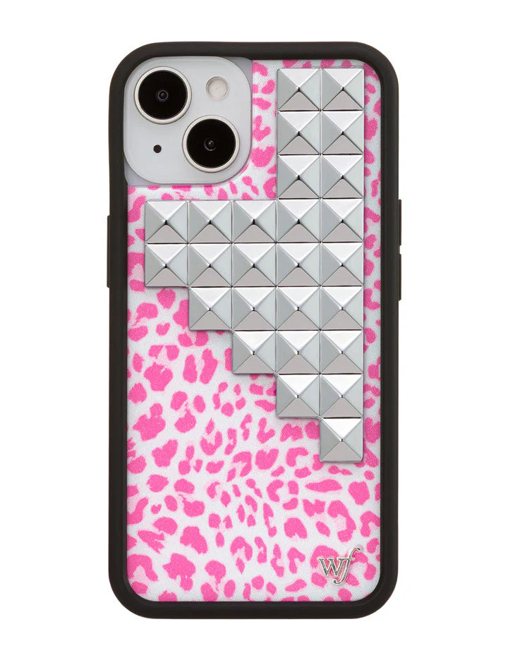 Pink Meow Stud iPhone Case - Image 27