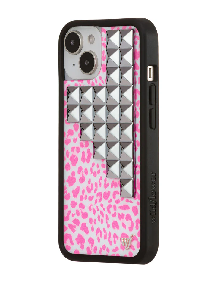 Pink Meow Stud iPhone Case - Image 28