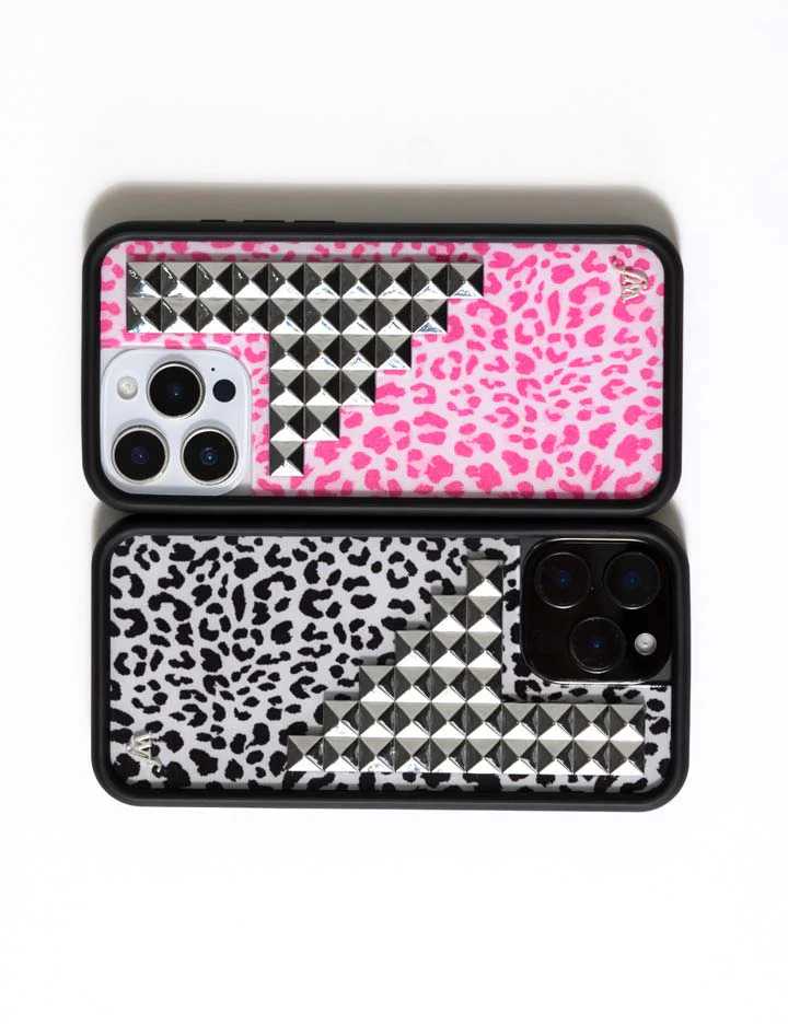 Pink Meow Stud iPhone Case - Image 31