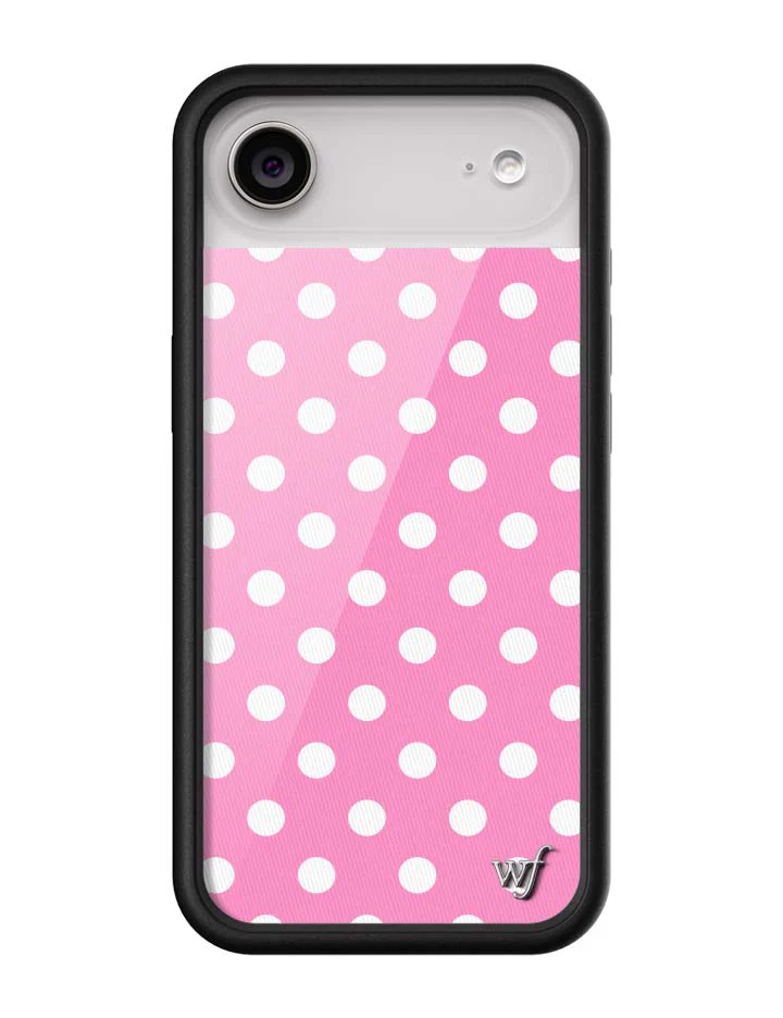 Polka Dot | Pink and White iPhone Case - Image 12