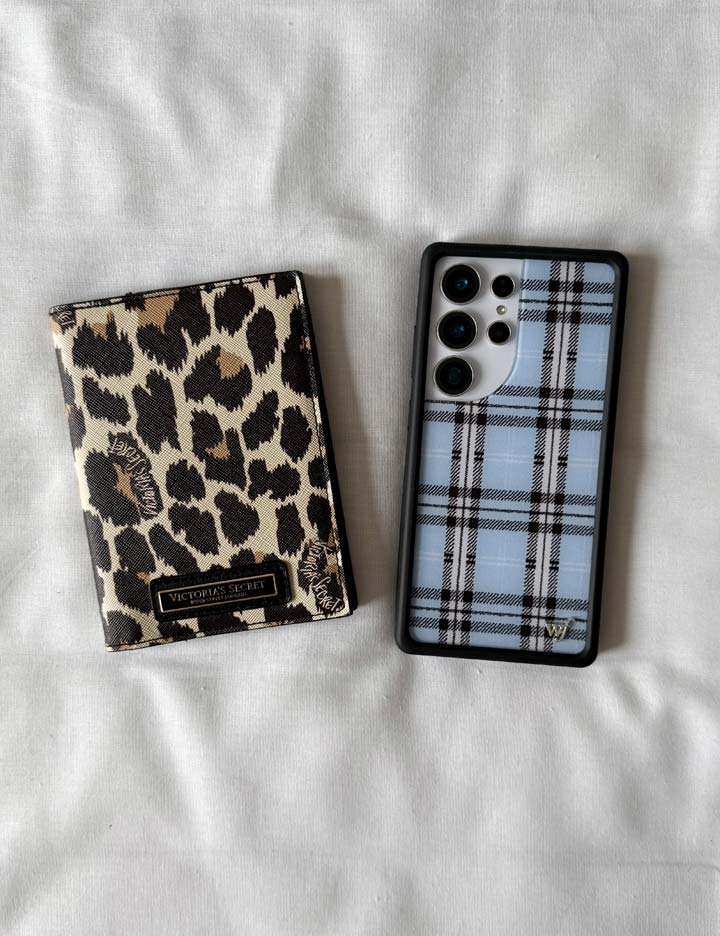 Plaid | Blue Samsung Galaxy Case - Image 10