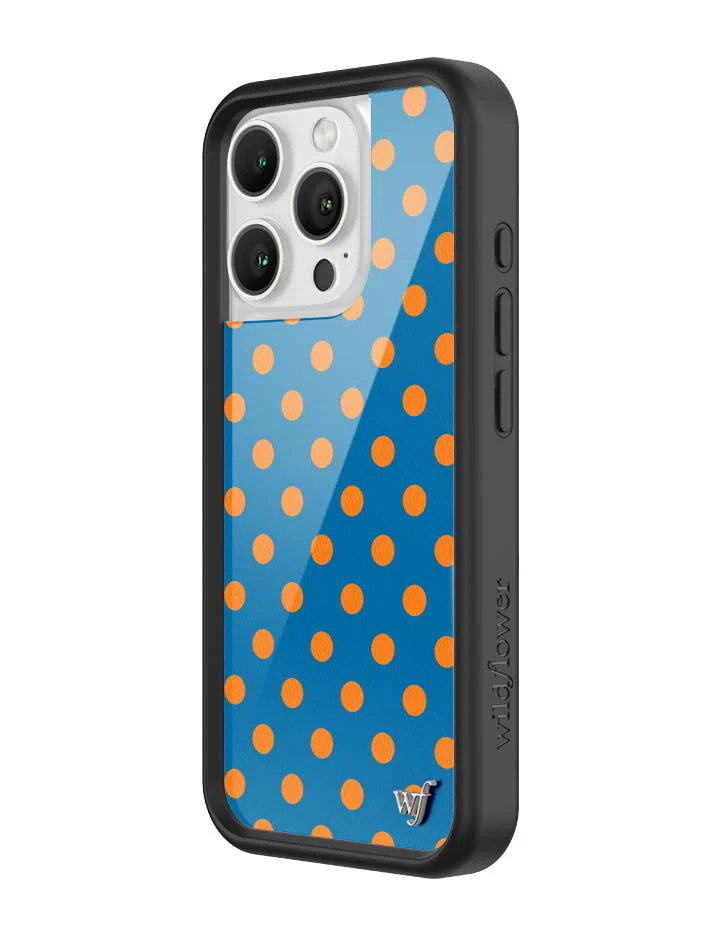 Polka Dot | Blue and Orange iPhone Case - Image 20