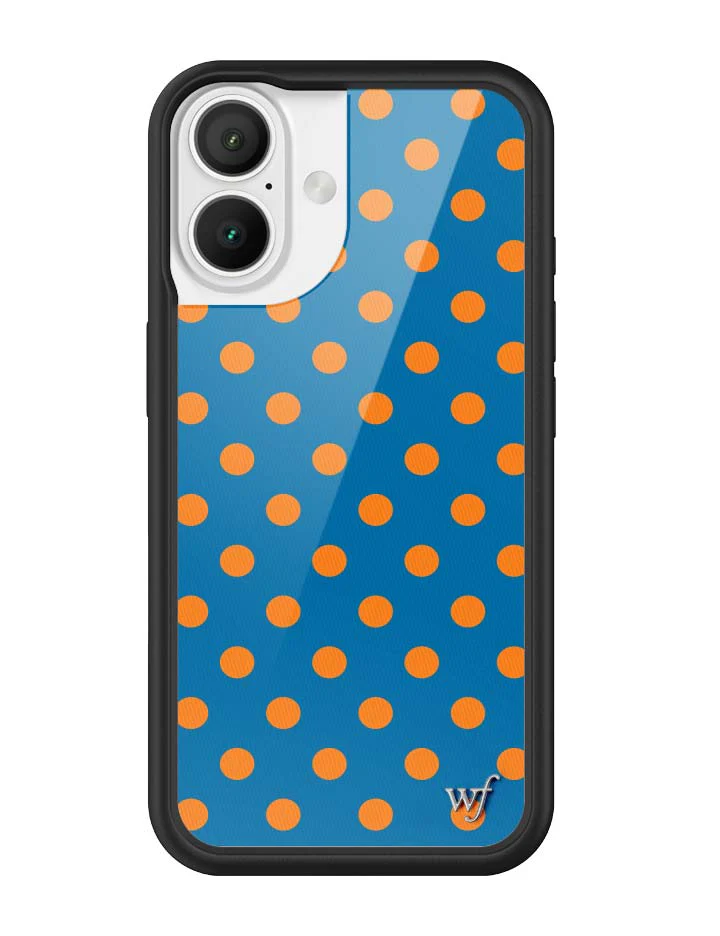 Polka Dot | Blue and Orange iPhone Case - Image 21