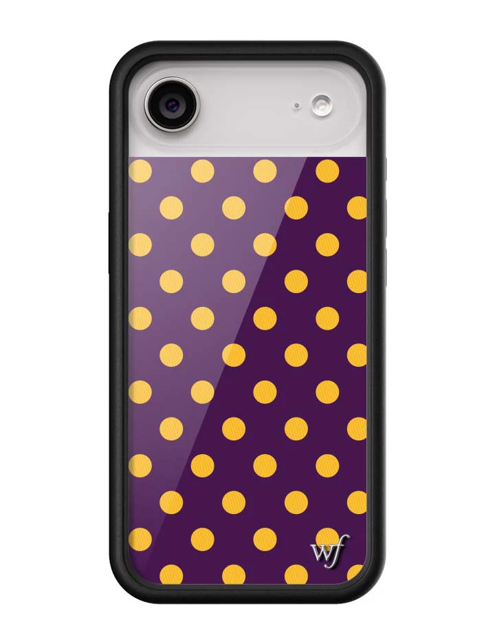 Polka Dot | Purple and Yellow iPhone Case - Image 12
