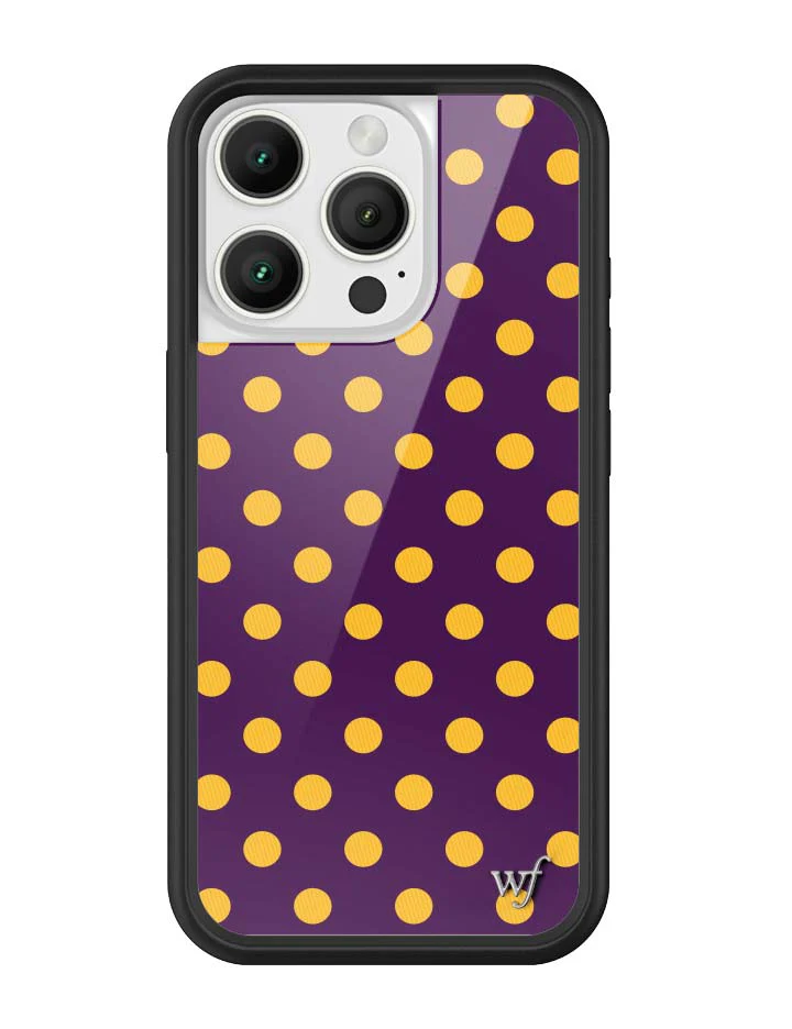 Polka Dot | Purple and Yellow iPhone Case - Image 19