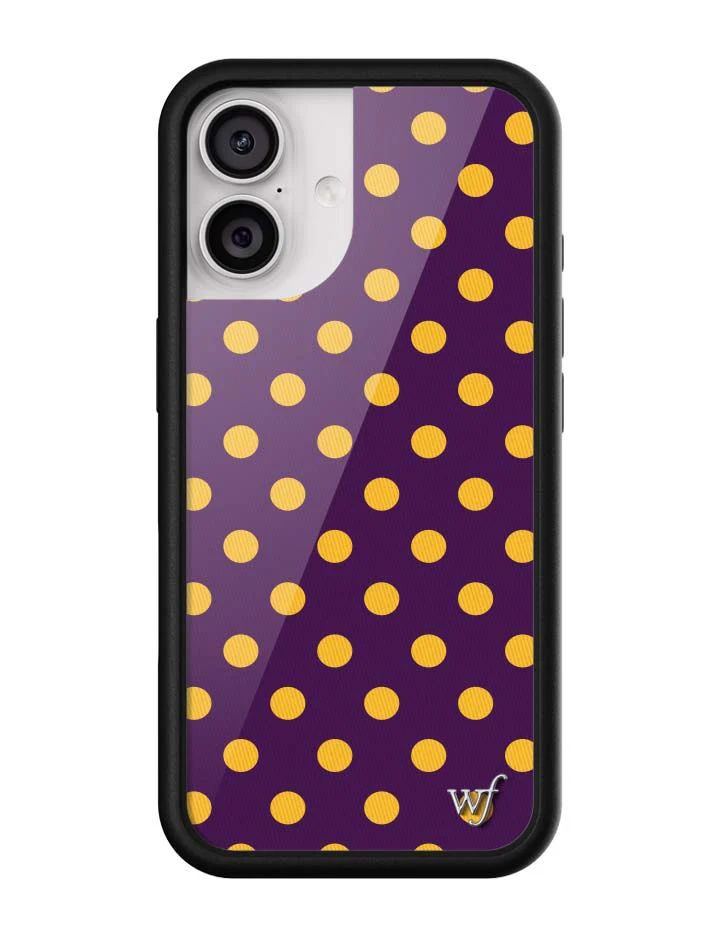 Polka Dot | Purple and Yellow iPhone Case - Image 7