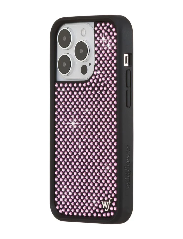 Rhinestone iPhone Case | Pink - Image 36