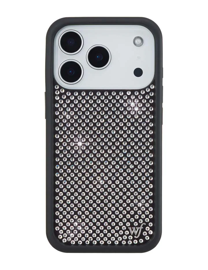 Rhinestone iPhone Case | White - Image 4